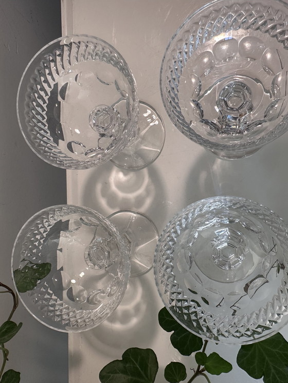Image 1 of Vintage-Likörgläser aus Kristall