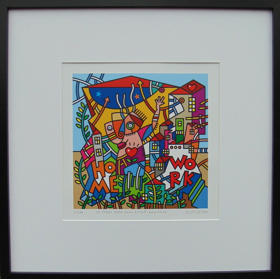 Image 1 of Jean Paul Marsman - Siebdruck