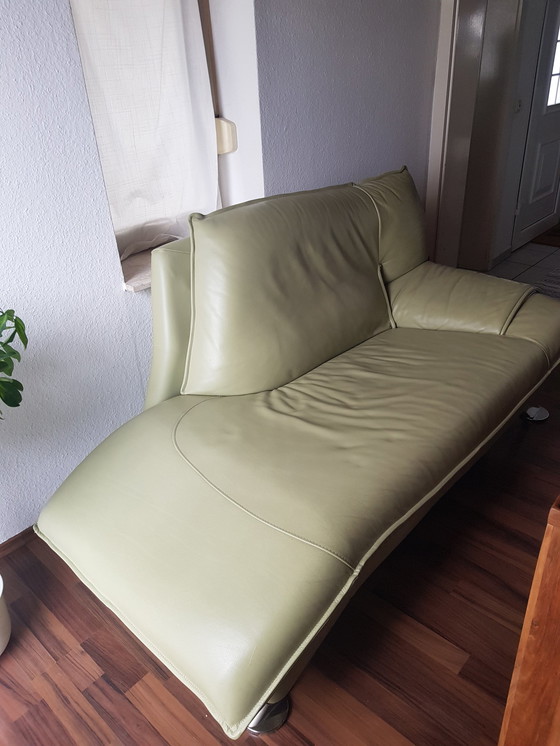 Image 1 of Designersofa Chaiselongue Recamiere J H. Hicolity Nicoletti Leder