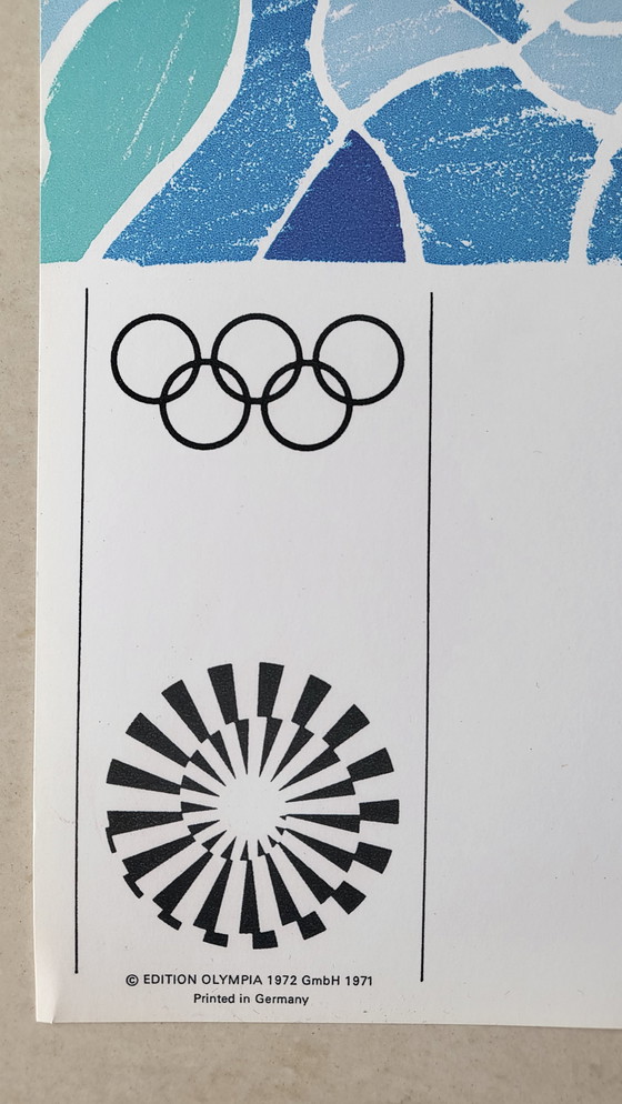 Image 1 of David Hockney - Taucher - Olympiade 1972