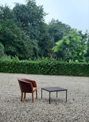 Gispen Couchtisch aus Palisander, quadratisch