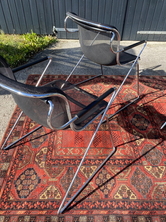 Image 1 of 3x Charles Pollock für Castelli Stuhl