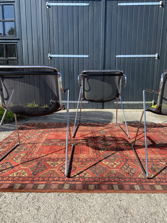 Image 1 of 3x Charles Pollock für Castelli Stuhl