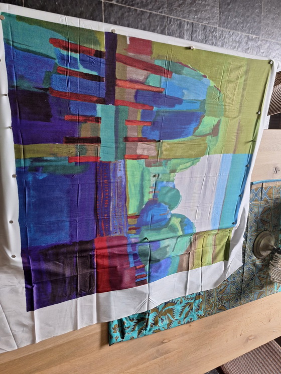 Image 1 of Ton Schulten Am See Siebdruck auf Seide