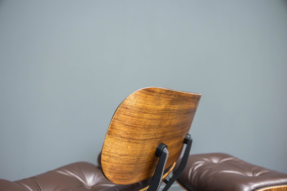 Image 1 of Eames Lounge Chair + Ottomane