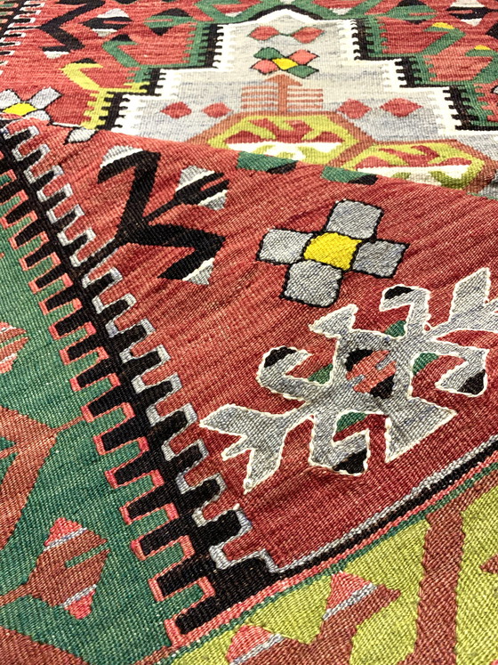 Image 1 of Türkischer Vintage -Kelim-Teppich