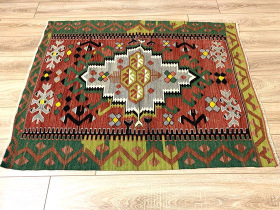 Image 1 of Türkischer Vintage -Kelim-Teppich