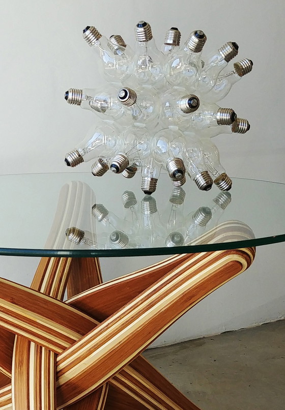 Image 1 of "Ersatz"-Tischlampe bestehend aus 26 Glühbirnen