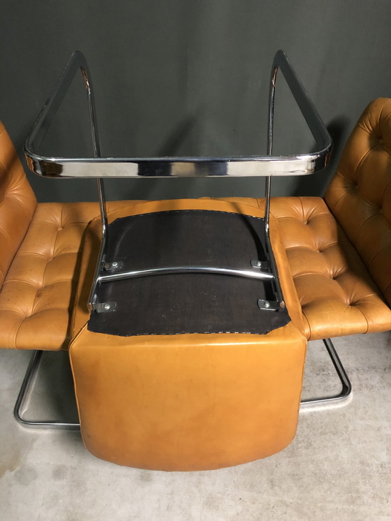 Image 1 of 4x De Sede von Robert Hausmann Stühl