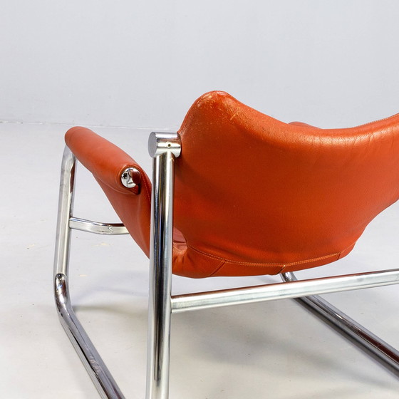 Image 1 of Maurice Burke 'Alpha Sling' Lounge-Fauteuil für Pozza Set/2