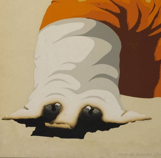 Image 1 of Armando Testa Serigraphie "Cane da Tabacco"