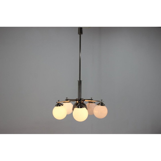 Image 1 of Lustre vintage chrom bauhaus, 1930