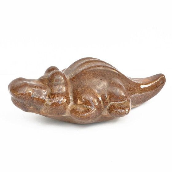 Image 1 of Vintage Figur eines Krokodils von Midiphibies, Deutschland 1980s
