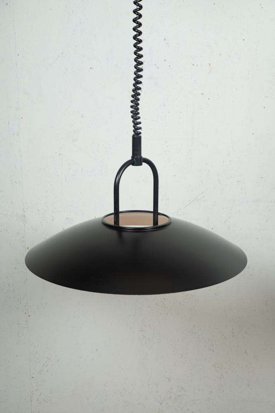 Image 1 of Postmoderne minimalistische Hängelampe 80s, verstellbare Hängeleuchte