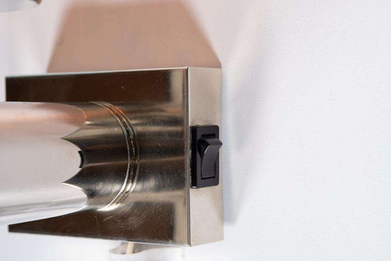 Image 1 of Set Space Age Wandleuchten Glas minimalistische Glaswandleuchte