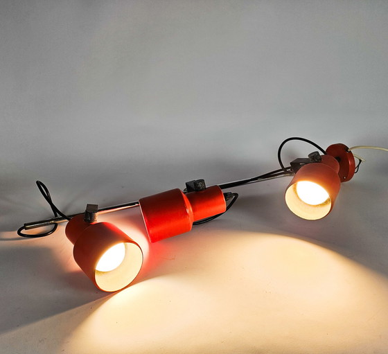 Image 1 of Philips - Weltraumzeitalter - Deckenstrahler - orange - Metall - 3. Quartal 20.