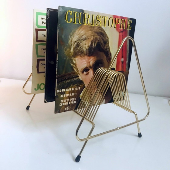 Image 1 of Vintage-Vinyl-Rack - Halter für 45 Drehungen - 1950