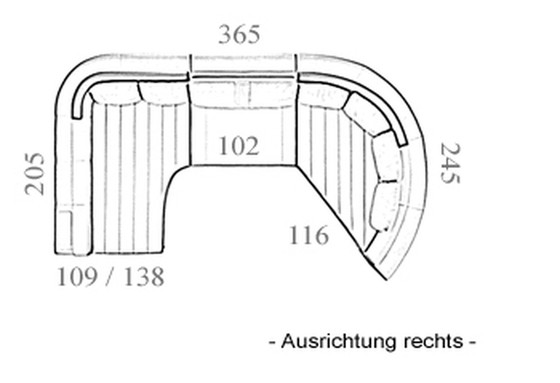 Image 1 of Giovanni Wohnlandschaft Bullhoff