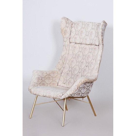 Image 1 of Mid-Century Ohrensessel aus Laminat von Miroslav Navratil, 1950er Jahre