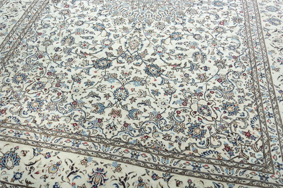 Image 1 of Handgeknüpfter Kashan Kork Orientteppich – 396 X 295 Cm 