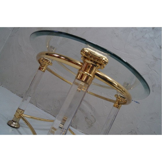 Image 1 of Italienischer ovaler Couchtisch, 1970