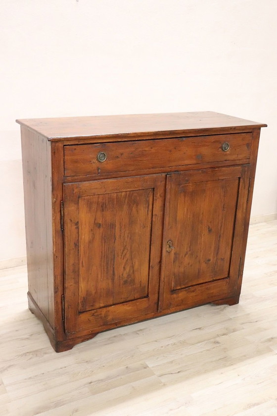 Image 1 of Hölzernes Sideboard, frühes 20. Jahrhundert