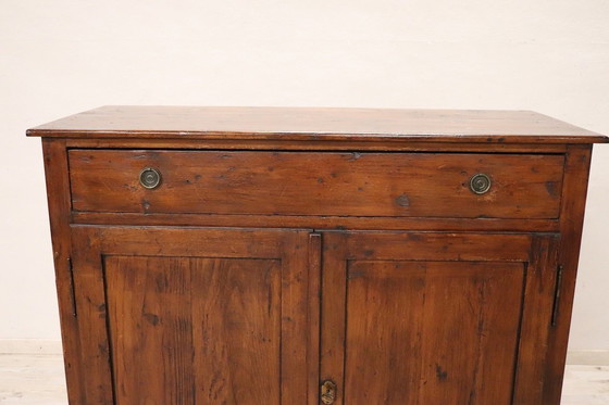 Image 1 of Hölzernes Sideboard, frühes 20. Jahrhundert