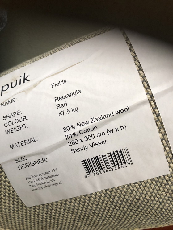 Image 1 of Design -Kunstteppich „Field“ von Sandy Visser für Puik 