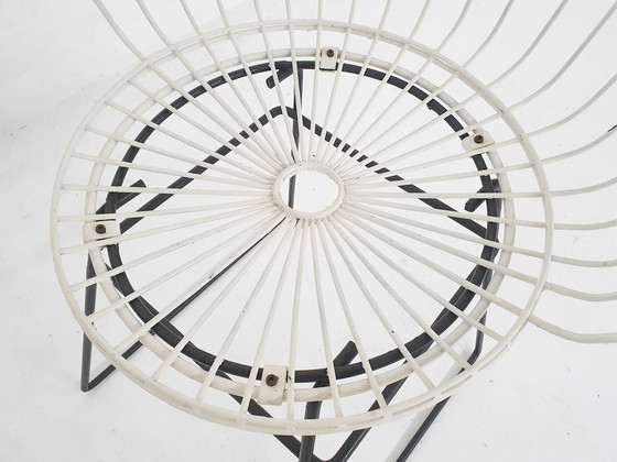 Image 1 of D. Dekker für Tomado Style Wire Chairs, Niederlande 1950'S