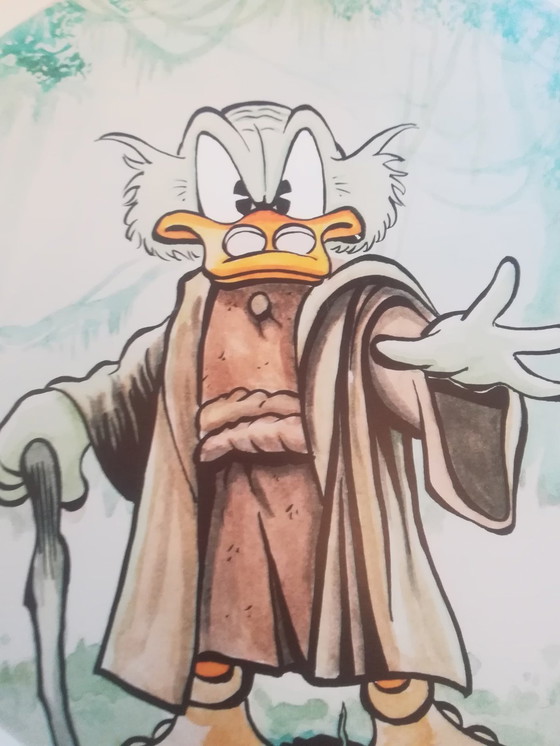 Image 1 of Disney, Star Wars "Meister Yoduck". Signiert und nummeriert.