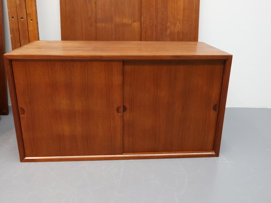 Image 1 of Vintage-Wandsystem Poul Cadovius in Teakholz