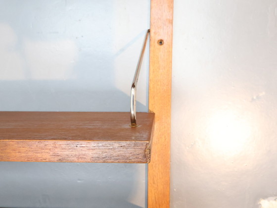 Image 1 of Vintage-Wandsystem Poul Cadovius in Teakholz