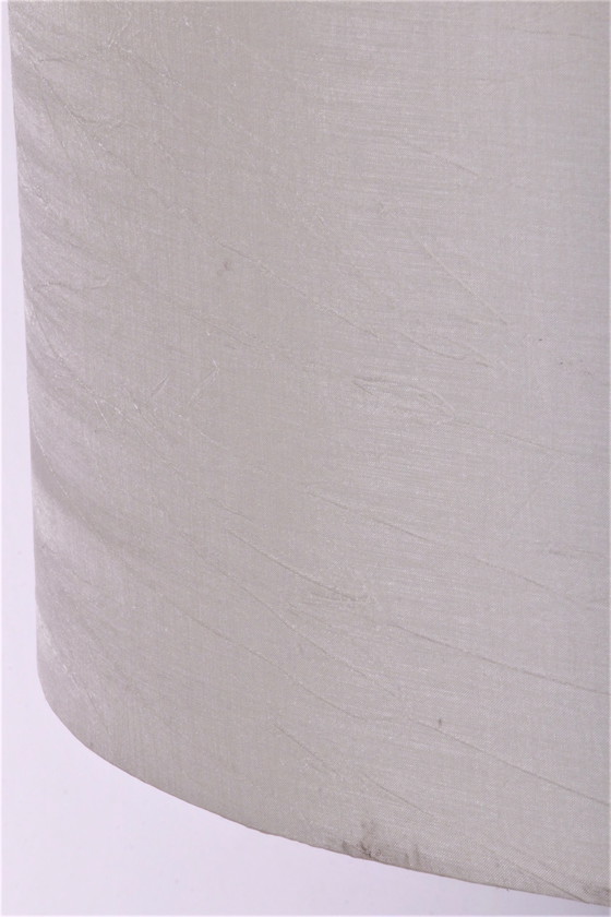 Image 1 of Große Stehleuchte mit Chromstiel und 3 Lichtpunkten im Schirm von Temde