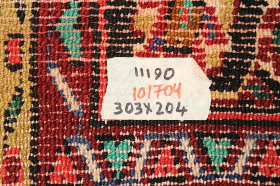 Image 1 of Original Perserteppich Nomaden & Dorf Teppich Hamadan 303 X 204 Cm Top Zustand