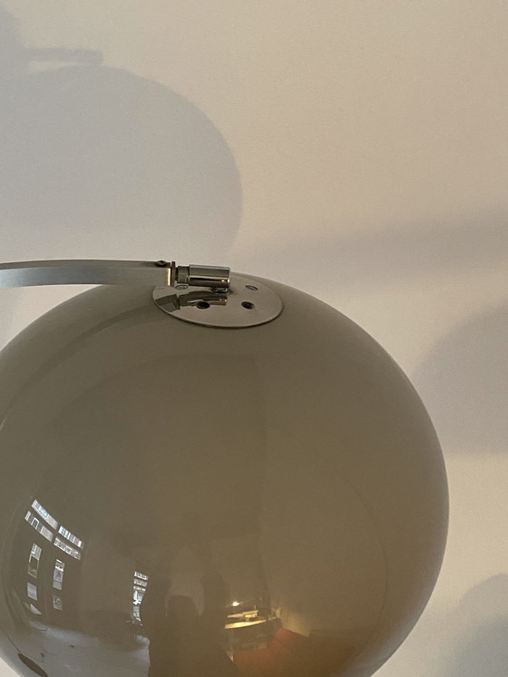 Image 1 of Gepo Bogenlampe Raumzeitalter mit Pilz beige Schatten