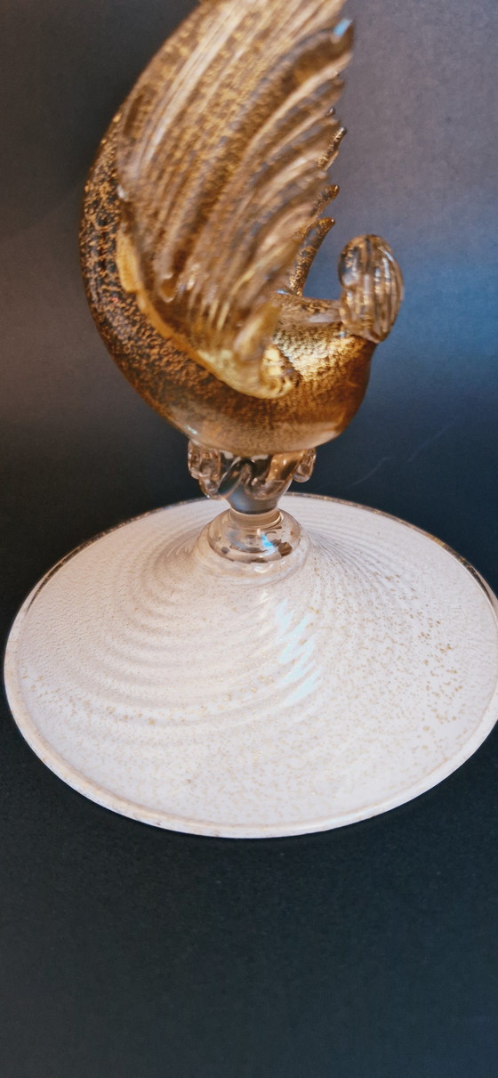 Image 1 of 60'S Murano Glas Satz von Baum Kerzenhalter Skulpturen