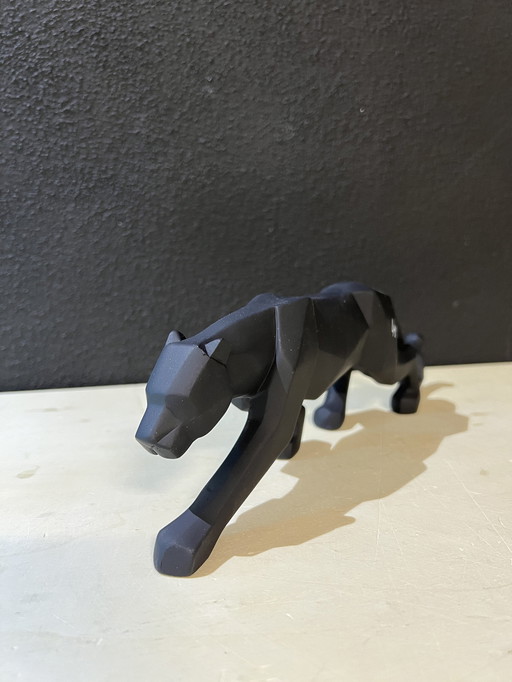 "Stealth Panther" Geometrische Kunstskulptur Heimdekoration