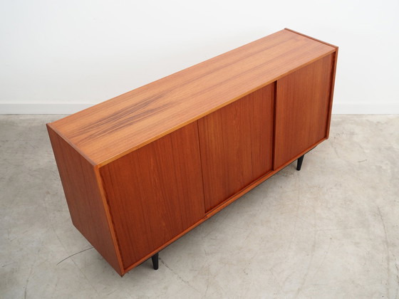 Image 1 of Anrichte aus Teakholz, Dänisches Design, 1970er Jahre, Produktion: Dänemark