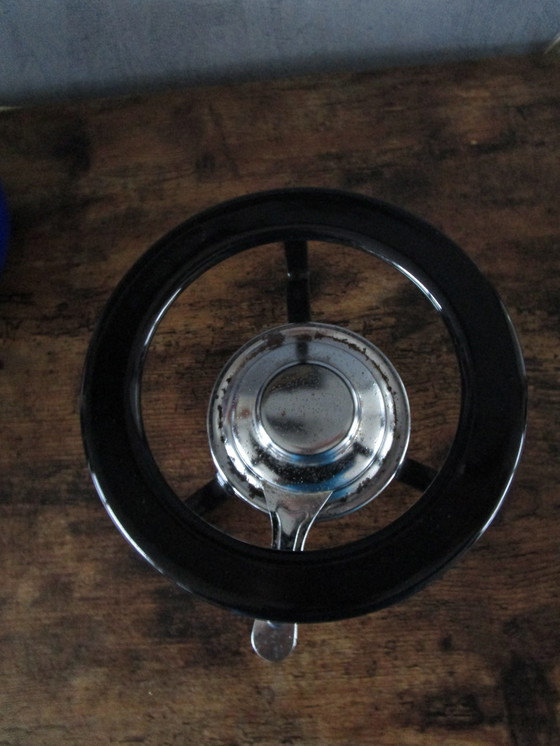 Image 1 of Vintage/Retro Fondue Pfannkuchen Set aus den schönen 1970er Jahren.