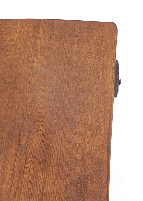 Image 1 of Brutalistischer Couchtisch Aus Massiver Ulme, 1950