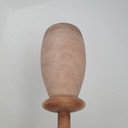 A. Pegasan Alabaster Tischlampe aus den 1970er Jahren