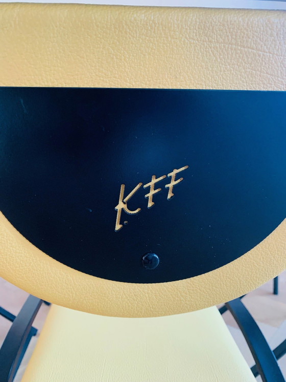 Image 1 of 6X Sinus-Stuhl von Karl Friedrich Förster (Kff)/ 1980er Jahre