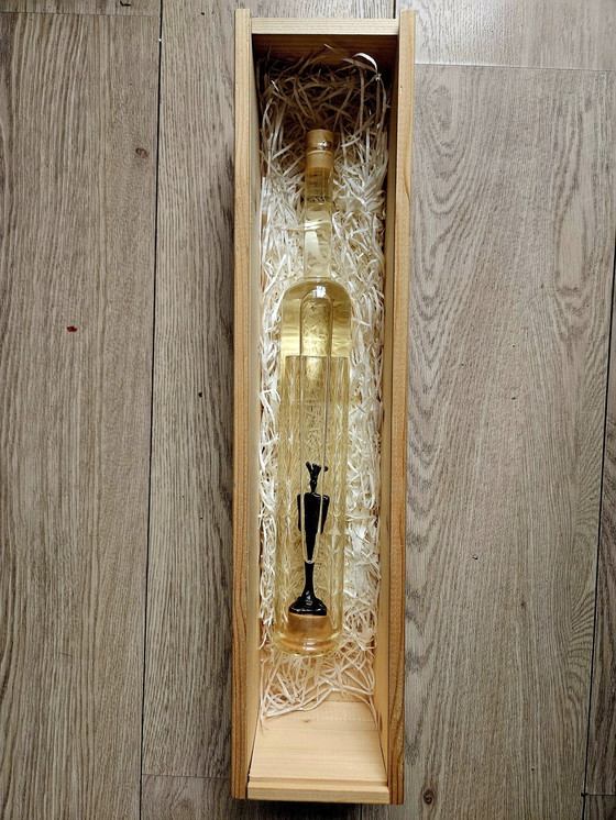 Image 1 of Skulptur in der Flasche "Gekrönter Mann" Conny Ammerlaan