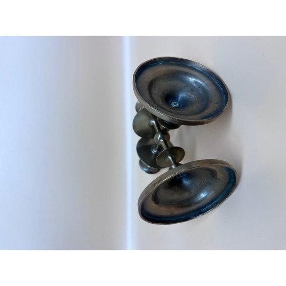 Image 1 of Vintage-Kerzenhalter aus Messing, 1950