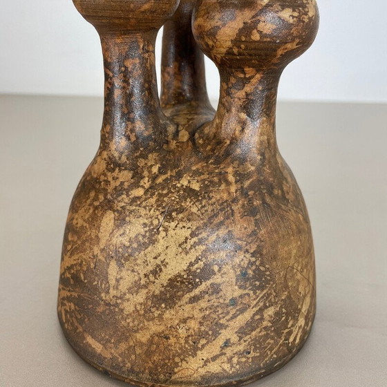 Image 1 of Abstrakte Vase aus Keramik von Gerhard Liebenthron, Deutschland 1970er Jahre