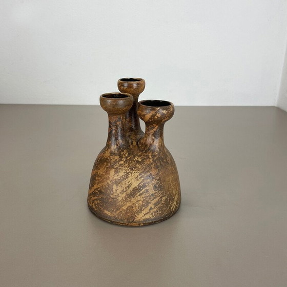 Image 1 of Abstrakte Vase aus Keramik von Gerhard Liebenthron, Deutschland 1970er Jahre