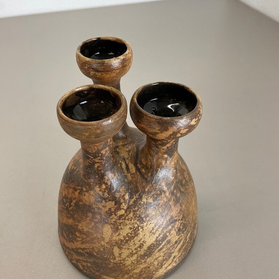 Image 1 of Abstrakte Vase aus Keramik von Gerhard Liebenthron, Deutschland 1970er Jahre