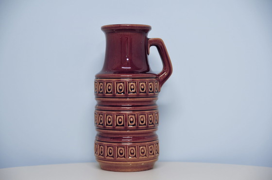Image 1 of Braune westdeutsche Scheurich Krugvase