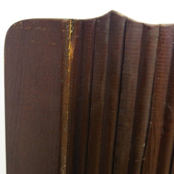 Image 1 of Vintage Art Deco Paravent von Jomain Baumann für Melun Paris, 1940