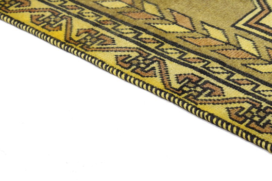 Image 1 of Perserteppich Alter Ghashghai Shiraz Nomaden Teppich 213 X 110 Cm